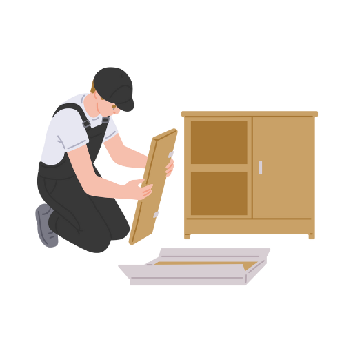 Demontage Montage von Buromobeln